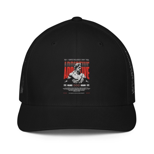 [ID: 596-G22] Addictive Closed-Back Trucker Cap