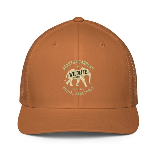 [ID: 596-G33] Agartha Gardens Wildlife - Animal Sanctuary Closed-Back Trucker Cap