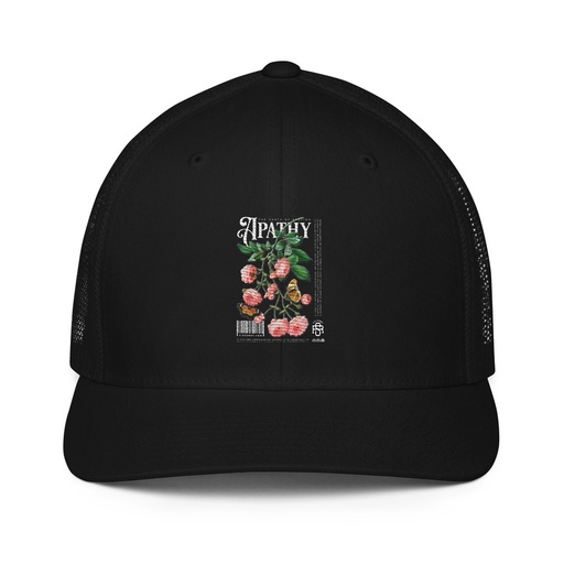 [ID: 596-G95] Apathy Closed-Back Trucker Cap