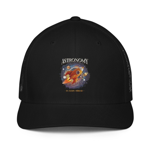 [ID: 596-G111] Astronomy in Every Thread Closed-Back Trucker Cap