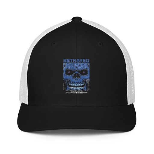 [ID: 596-G191] Betrayed Closed-Back Trucker Cap