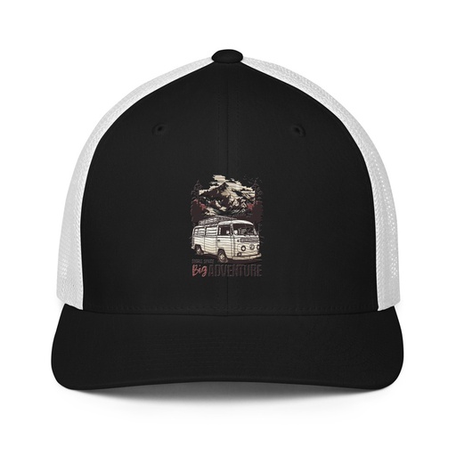 [ID: 596-G200] Big Adventure Closed-Back Trucker Cap