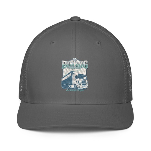 [ID: 596-G202] Big Rig Express Closed-Back Trucker Cap