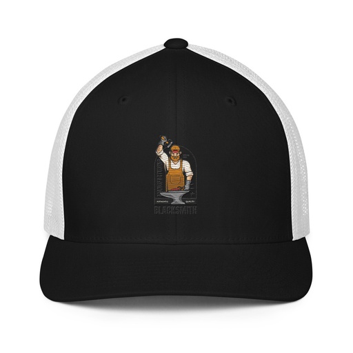 [ID: 596-G232] Blacksmith Workshop - Metalwork Closed-Back Trucker Cap