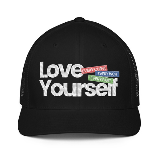 [ID: 596-G246] Body Positivity Closed-Back Trucker Cap