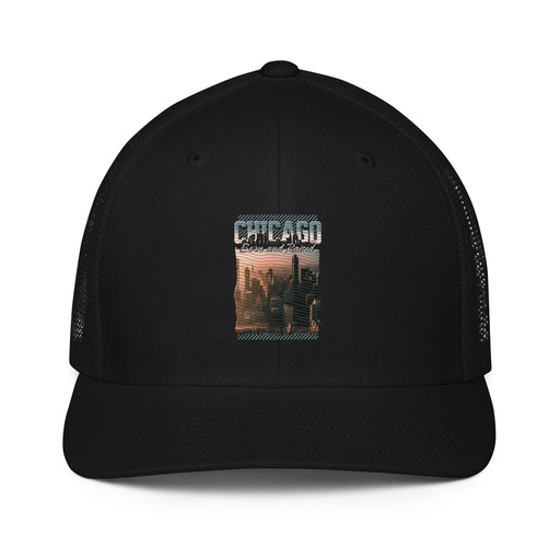 [ID: 596-G257] Born and Raised Closed-Back Trucker Cap
