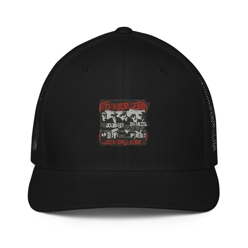 [ID: 596-G274] Bourgeoisie Closed-Back Trucker Cap