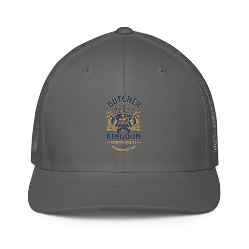 [ID: 596-G301] Butcher Kingdom - Royal Closed-Back Trucker Cap