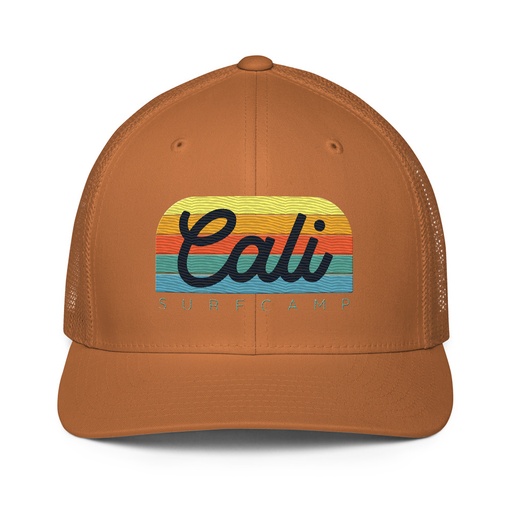 [ID: 596-G311] Cali Surf Camp - Outdoor Closed-Back Trucker Cap