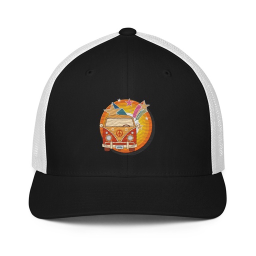 [ID: 596-G429] Crafted in Kittl Closed-Back Trucker Cap