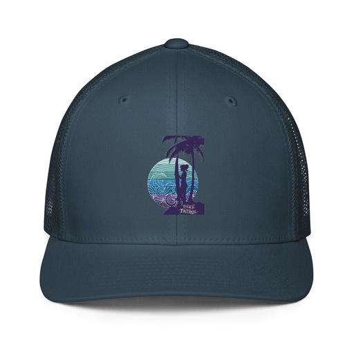 [ID: 596-G470] Dawn Patrol Closed-Back Trucker Cap