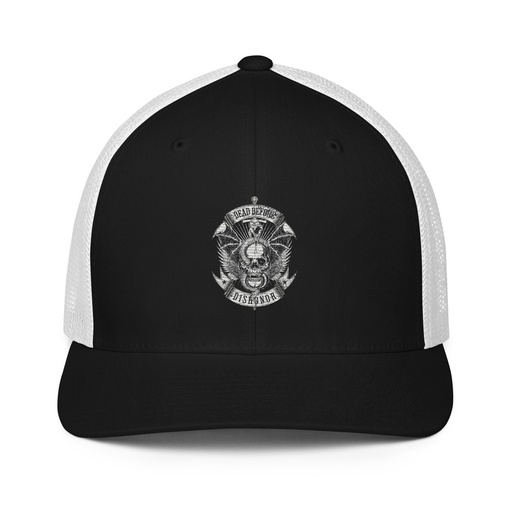 [ID: 596-G472] DEAD BEFORE DISHONOR Closed-Back Trucker Cap