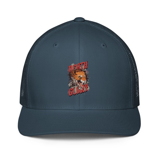 [ID: 596-G479] Death or Glory - Fierce Animal Closed-Back Trucker Cap