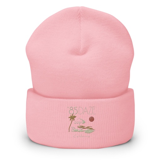 [ID: 266-G1] '85 Daze California Cuffed Beanie