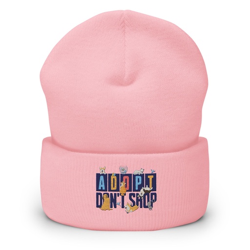 [ID: 266-G23] Adopt a Pet - Cute Animal Cuffed Beanie