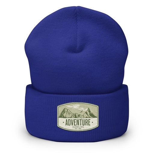 [ID: 266-G32] Adventure Supplies - Mountain Cuffed Beanie