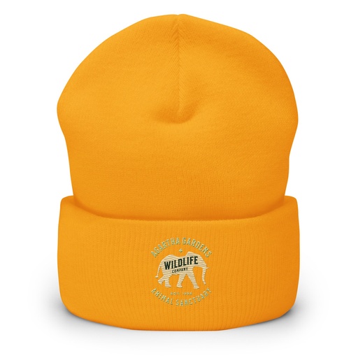 [ID: 266-G33] Agartha Gardens Wildlife - Animal Sanctuary Cuffed Beanie