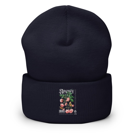 [ID: 266-G95] Apathy Cuffed Beanie