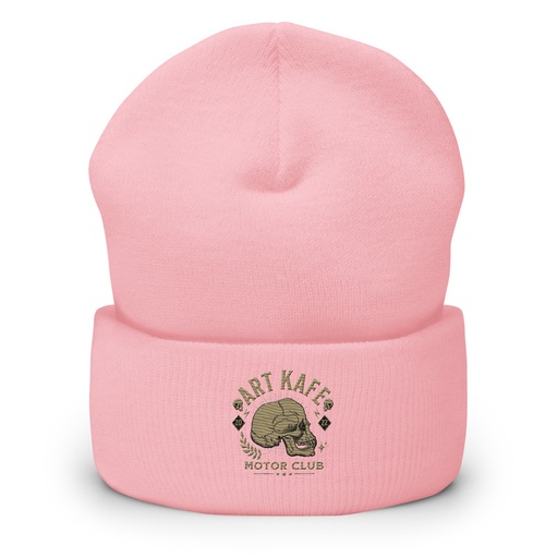 [ID: 266-G103] Art Kafe Motor Club Cuffed Beanie