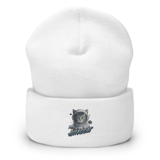 [ID: 266-G109] Astrocat Cuffed Beanie