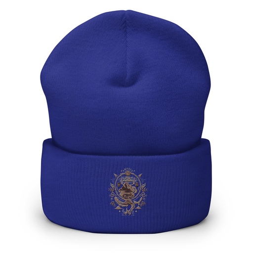 [ID: 266-G119] Awaken The Senses - Coffee Beans Cuffed Beanie
