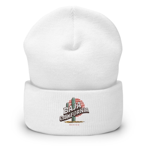 [ID: 266-G132] Baja Cali Mexico Cuffed Beanie