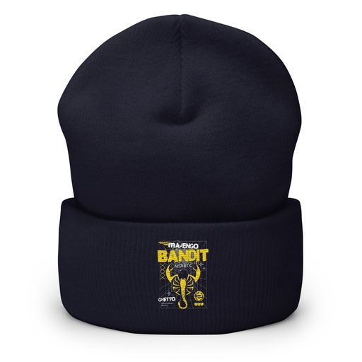[ID: 266-G138] Bandit Aesthetic - Scorpion Cuffed Beanie