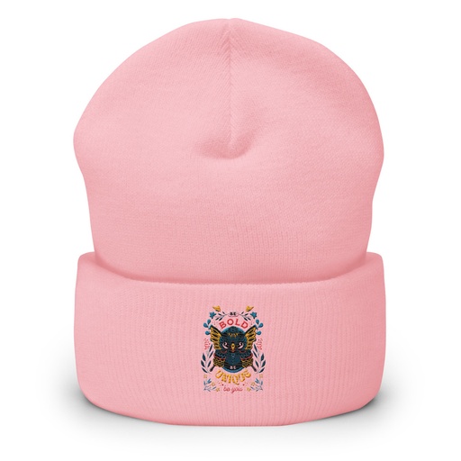 [ID: 266-G154] Be Bold Be Unique Cuffed Beanie