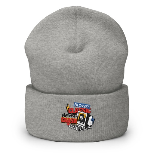 [ID: 266-G175] Because Classic Never Crash Cuffed Beanie