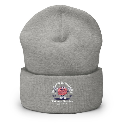 [ID: 266-G182] Benji's Burgers - Fast Food Cuffed Beanie