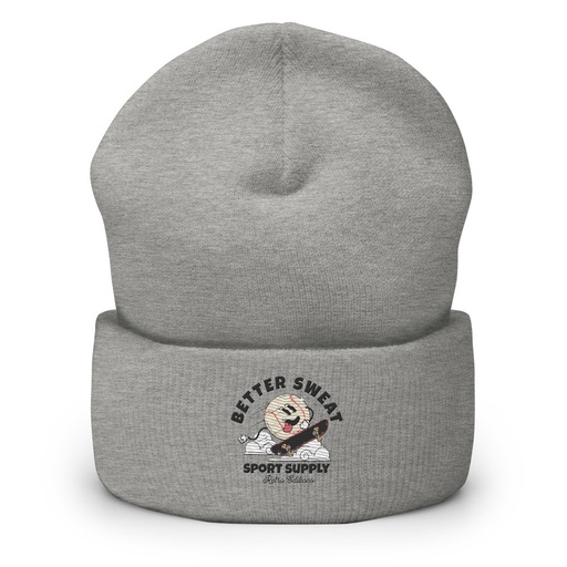[ID: 266-G195] Better Sweat Sport Supply Cuffed Beanie