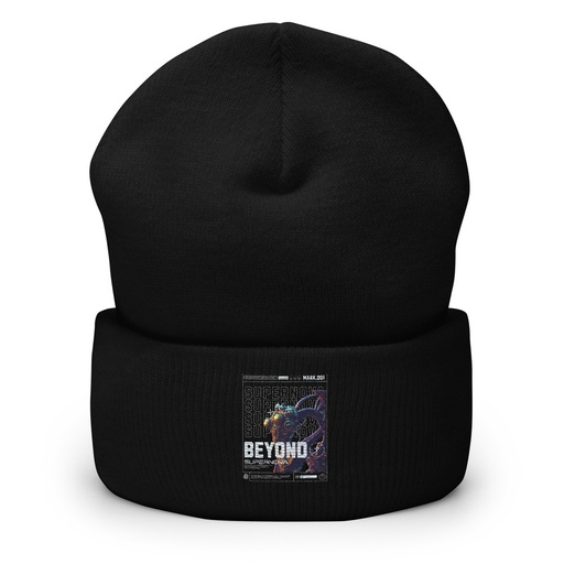 [ID: 266-G198] Beyond Supernova Cuffed Beanie