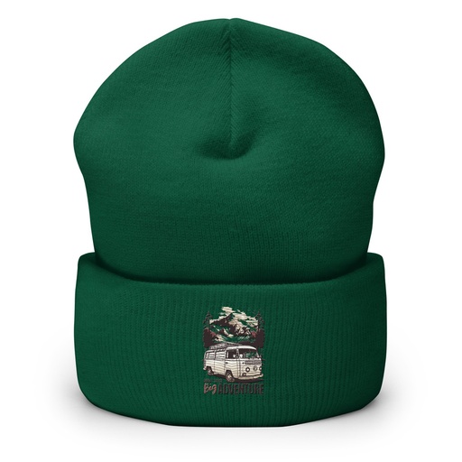 [ID: 266-G200] Big Adventure Cuffed Beanie