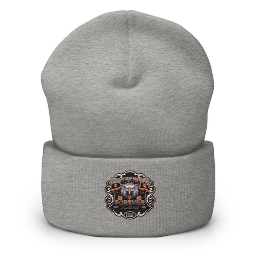 [ID: 266-G208] biker forever Cuffed Beanie
