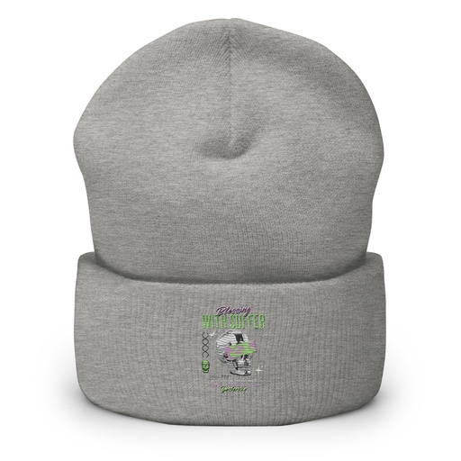 [ID: 266-G235] Blessing With Suffer Cuffed Beanie
