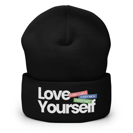 [ID: 266-G246] Body Positivity Cuffed Beanie