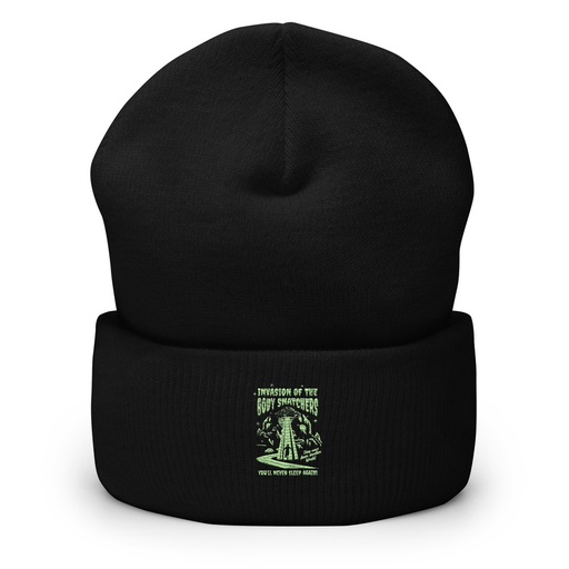 [ID: 266-G247] Body Snatchers - UFO Invasion Cuffed Beanie