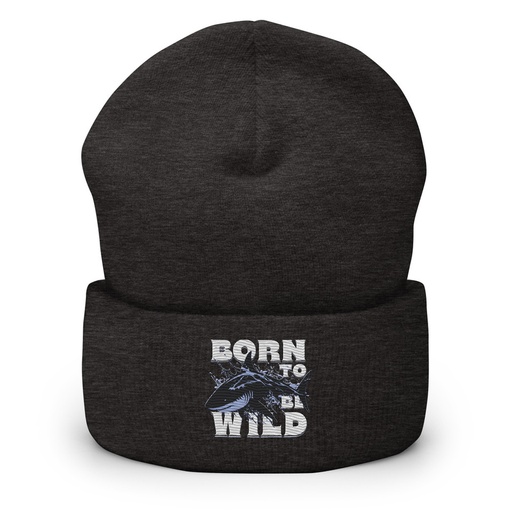 [ID: 266-G264] BORN TO BE WILD Cuffed Beanie