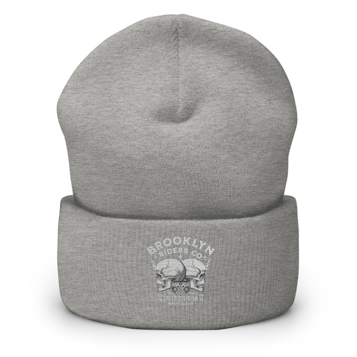 [ID: 266-G291] BROOKLYN NEWYOR RIDERS CO Cuffed Beanie
