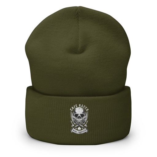 [ID: 266-G305] CAFE RACER Cuffed Beanie