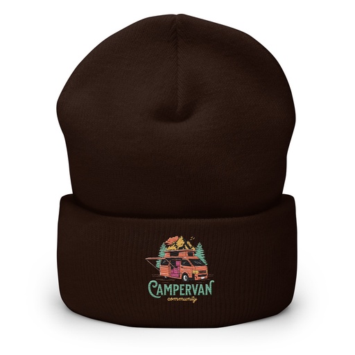 [ID: 266-G322] Campervan Community - Outdoor Adventure Cuffed Beanie