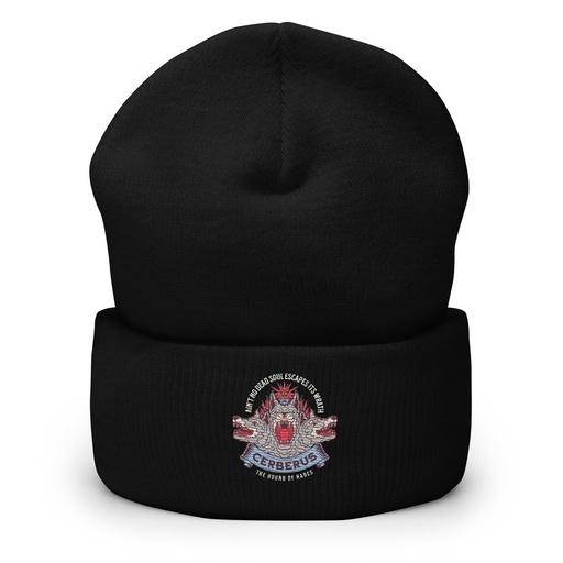 [ID: 266-G353] Cerberus - Underworld Dogs Cuffed Beanie