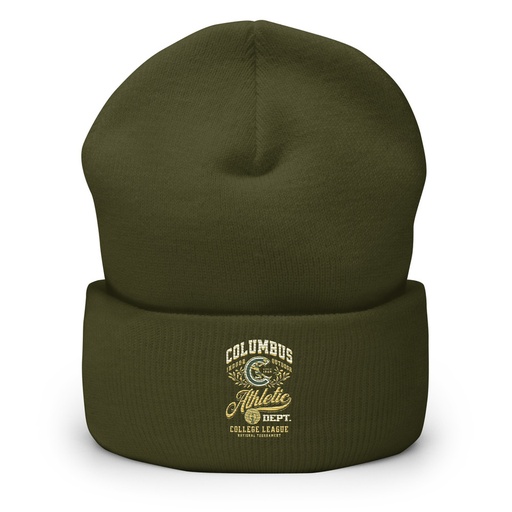 [ID: 266-G412] Columbus Athletic Cuffed Beanie
