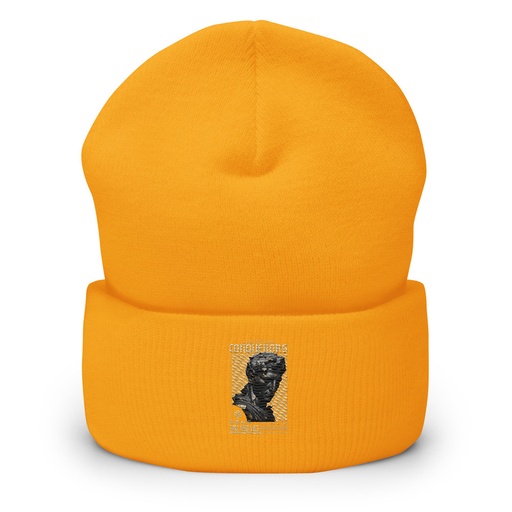 [ID: 266-G413] Conquerors Cuffed Beanie