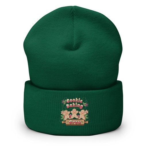 [ID: 266-G415] Cookie Baking Crew Cuffed Beanie