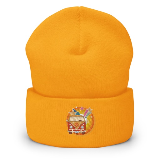 [ID: 266-G429] Crafted in Kittl Cuffed Beanie