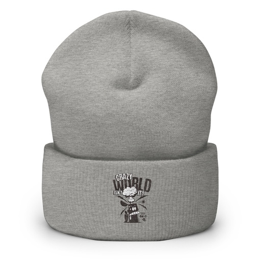 [ID: 266-G430] Crazy World Cuffed Beanie