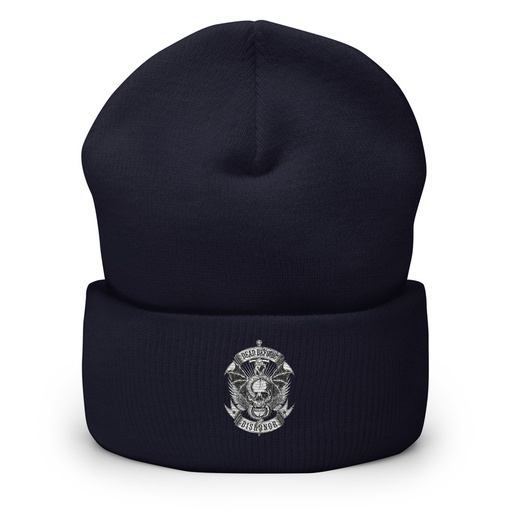 [ID: 266-G472] DEAD BEFORE DISHONOR Cuffed Beanie