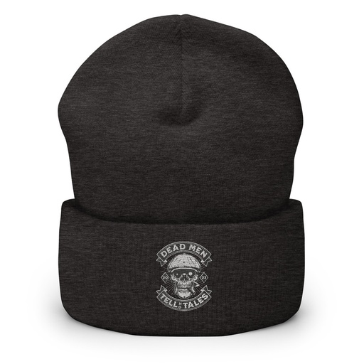 [ID: 266-G473] DEAD MEN TELL NO TALES Cuffed Beanie