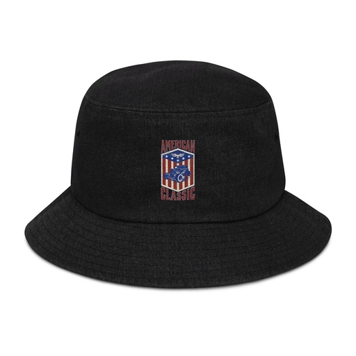 [ID: 501-G66] american classic Denim Bucket Hat